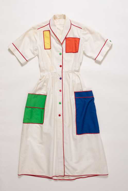 'Mondrian' outfit by Linda Jackson