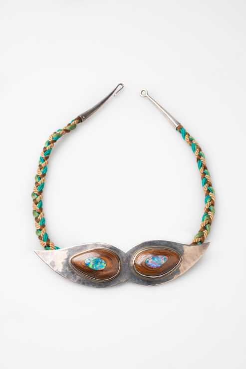 'Opal Eyes' necklace by Linda Jackson, Berta Opals and Philip Noakes