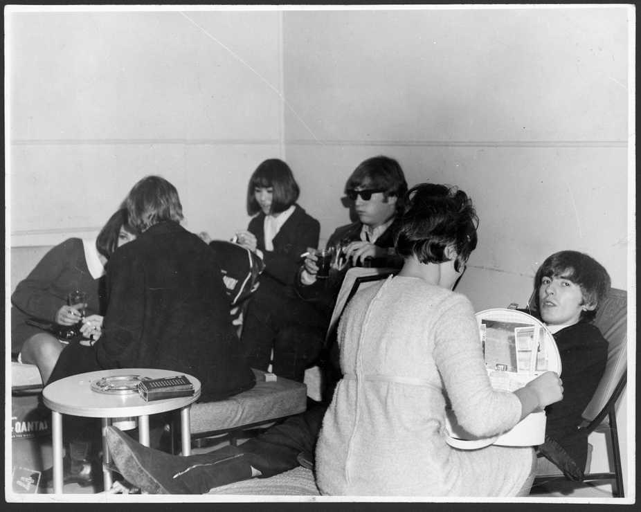 Jenny Kee with The Beatles