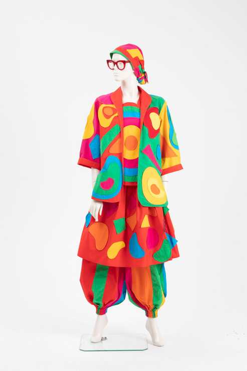 'Colour and Shapes' outfit by Linda Jackson