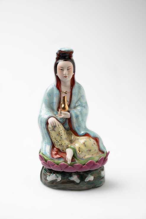 Ceramic figure of Kwan Yin