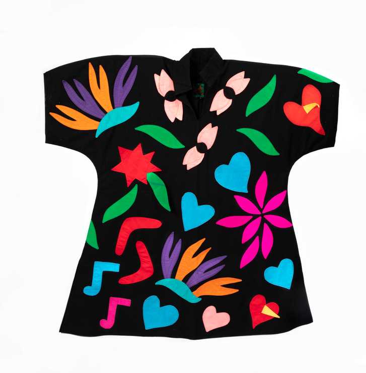 'Wildflowers' tunic by Linda Jackson