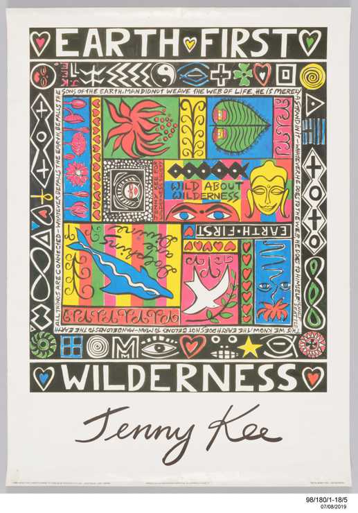 Wilderness Society poster by Jenny Kee