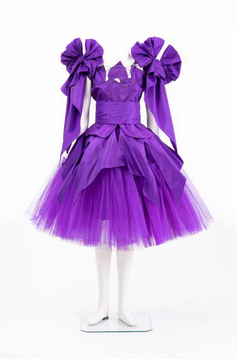 'African Violet' dress by Linda Jackson