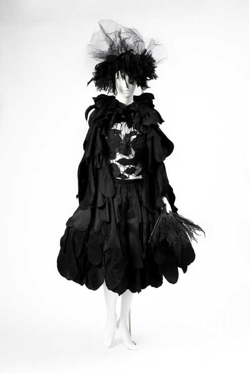 'Black Cockatoo' outfit by Linda Jackson