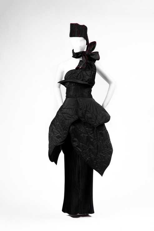'Black Banksia' outfit by Linda Jackson