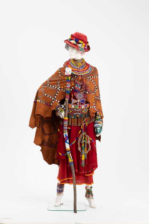 'Maasai' outfit by Linda Jackson